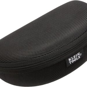 Klein Tools 60176 - Funda rígida para anteojos de seguridad, protección ocular con cierre de cierre