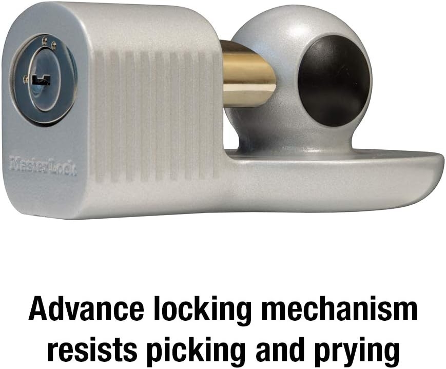 master lock 470 - 377dat níquel acabado chapado en cromo, zinc Die Cast acoplador Lock 3 master lock 470 - 377dat níquel acabado chapado en cromo, zinc Die Cast acoplador Lock – Vista 3
