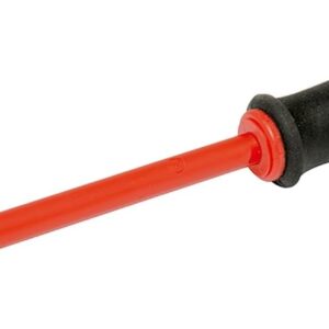 Urrea 9713B Destornillador con mango bimaterial 1000 V, punta plana 3/32" x 3"