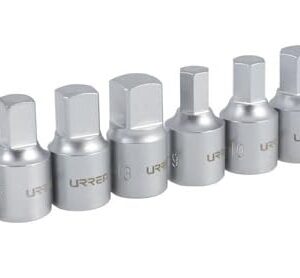 Urrea Herramientas 2393 Juego de Dados para Drenado de Aceite, Cuadro 3/8"