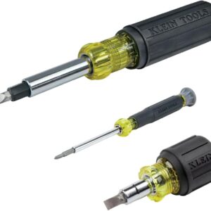 KLEIN TOOLS 85514 | Juego De Desarmadores Multipunta | 3 Piezas | Uso Rudo