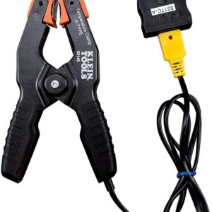Klein Tools 69140 - Termómetro tipo K, abrazadera de temperatura de tubo para HVAC, mide -4 a +100 °C