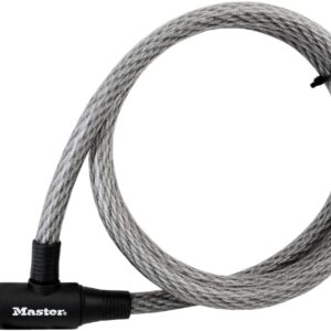 Master Lock 8155D - Candado para bicicleta, 1,8 m de largo,