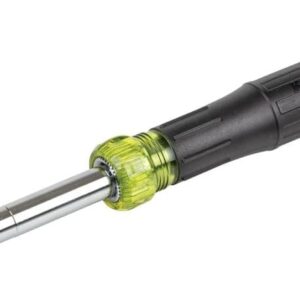 Klein Tools 32314 Destornillador electrónico 14 en 1 con 8 puntas de precisión, ranuradas, Phillips y puntas TORX