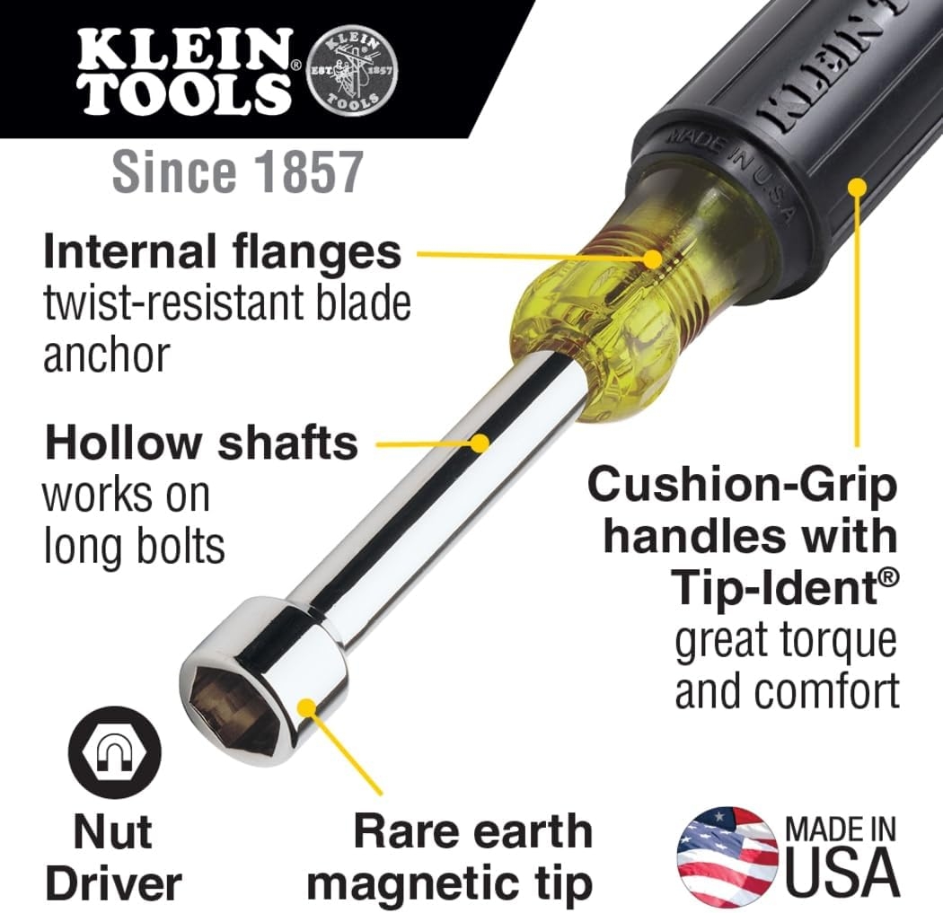 Electrician Hand Tools Set - 28 Piece, Pliers, Screwdrivers, Nut Drivers, Wrenches, More Klein Tools 80028 7 Electrician Hand Tools Set - 28 Piece, Pliers, Screwdrivers, Nut Drivers, Wrenches, More Klein Tools 80028 – Vista 7