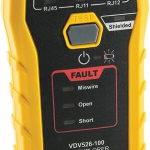 KLEIN TOOLS VDV526-100 |Probador De Red |RJ11/RJ12/RJ45 |Diagnóstico Rápido