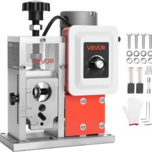 VEVOR Pelacables automático eléctrico de 0,06-1,57 pulgadas, 400 W, 15 m/min