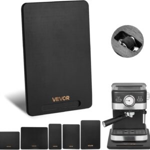 VEVOR - Deslizador para electrodomésticos, Grande, 16 x 12 Pulgadas, Bandeja Deslizante con Ruedas de Goma silenciosas y Mango Hueco, fácil de Limpiar, Bandeja rodante para cafetera, encimera de