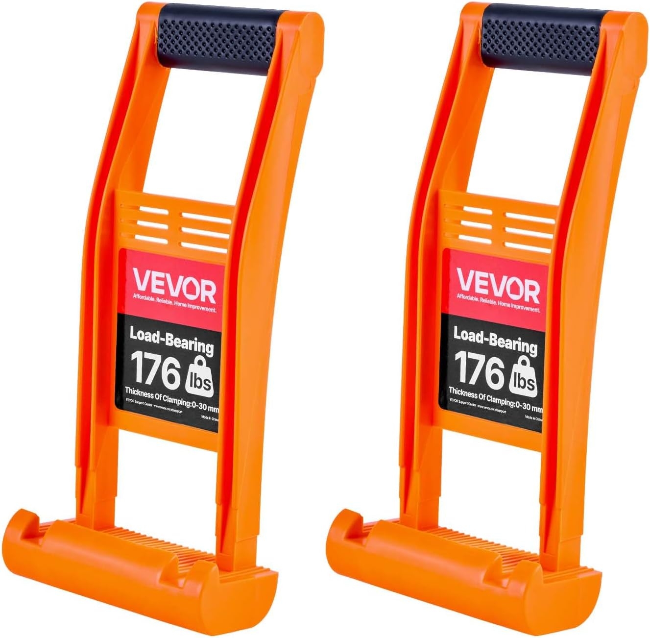 VEVOR 2 PCS Transportador de Paneles de Yeso con Asas para Madera Contrachapada, Herramienta de Plástico ABS con Capacidad de Carga de 79,8 kg para Madera Contrachapada, Tableros de Partículas 1 VEVOR 2 PCS Transportador de Paneles de Yeso con Asas para Madera Contrachapada, Herramienta de Plástico ABS con Capacidad de Carga de 79,8 kg para Madera Contrachapada, Tableros de Partículas