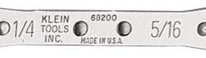 Klein Tools 68200 Ratcheting Box Wrench, 1/4" x 5/16" 12-Point