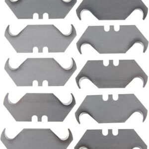 KLEIN TOOLS 44126 | Cuchillas De Gancho | 10 Piezas | Cortes Precisos