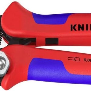 Knipex 97 53 14 - Alicates autoajustables (180 mm, cromados), mangas multicomponente, resorte de apertura