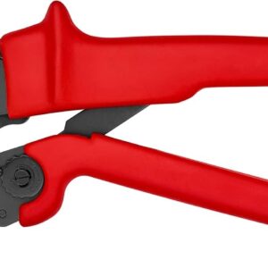 KNIPEX 97 52 19 Pinzas para engarzar terminales también para trabajar con las dos manos bruñido 250 mm