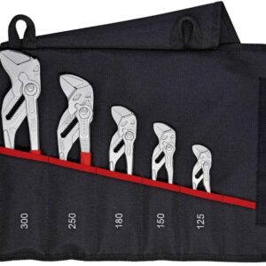 Knipex 00 19 55 S4 Juego de Tenazas Llave, 5 Piezas