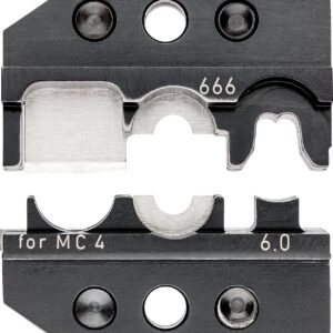 KNIPEX 97 49 66 6 Mordaza intercambiable Para conectores solares MC4 (Multi-Contact) cortar - pelar - ponchar