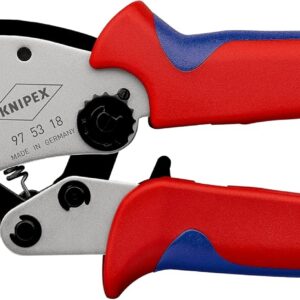 KNIPEX 97 53 18 SB Twistor16© Pinza autoajustable para ponchar punteras