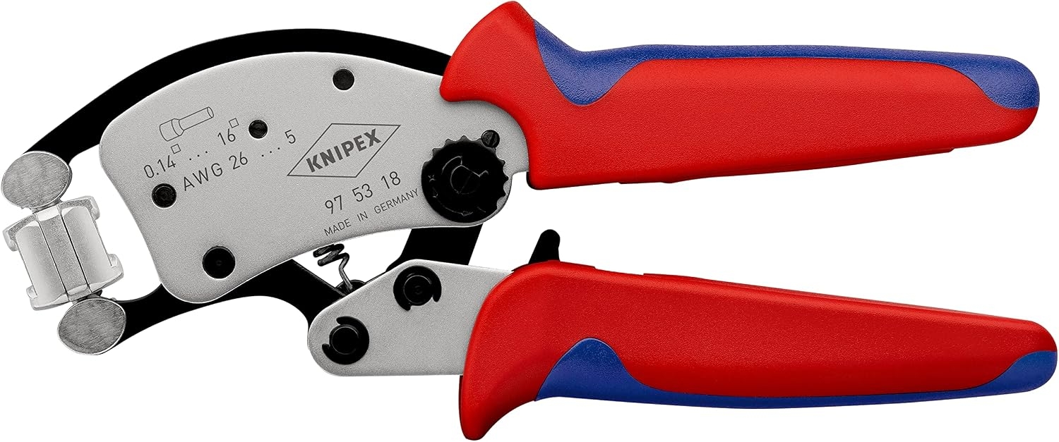 KNIPEX 97 53 18 SB Twistor16© Pinza autoajustable para ponchar punteras 1 KNIPEX 97 53 18 SB Twistor16© Pinza autoajustable para ponchar punteras