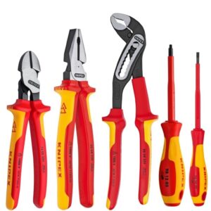 KNIPEX - 989830US Juego de herramientas industriales con aislamiento de 10 piezas