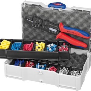 KNIPEX 97 90 25 Surtido de ponchado Para terminales 265 mm