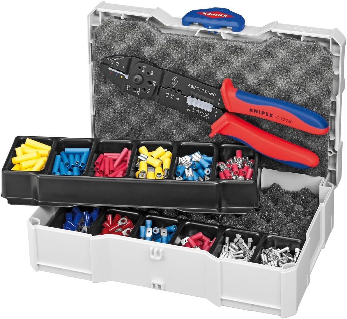 KNIPEX 97 90 25 Surtido de ponchado Para terminales 265 mm 1 KNIPEX 97 90 25 Surtido de ponchado Para terminales 265 mm