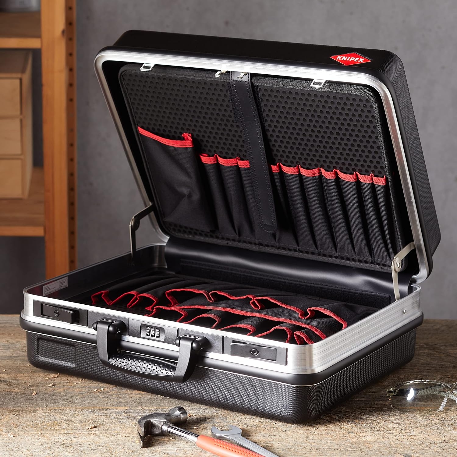 Knipex 002105LE Maletín para Herramientas con Cerradura de Combinación 4 Knipex 002105LE Maletín para Herramientas con Cerradura de Combinación – Vista 4