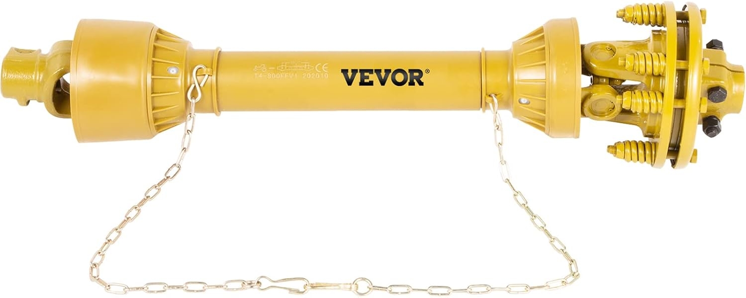 VEVOR Eje PTO, eje de transmisión PTO de 1-3/8 pulgadas, eje de transmisión PTO de 6 ranuras en ambos extremos, eje PTO de tractor serie 4, eje PTO de 31.5 a 41 pulgadas, eje PTO amarillo con embrague deslizante para cortacésped Bush Hog/Finish 1 VEVOR Eje PTO, eje de transmisión PTO de 1-3/8 pulgadas, eje de transmisión PTO de 6 ranuras en ambos extremos, eje PTO de tractor serie 4, eje PTO de 31.5 a 41 pulgadas, eje PTO amarillo con embrague deslizante para cortacésped Bush Hog/Finish