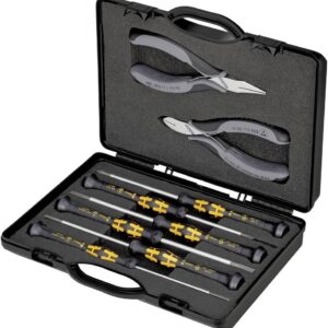 00 20 18 ESD Alicates para electrónica Sets "ESD 8piece