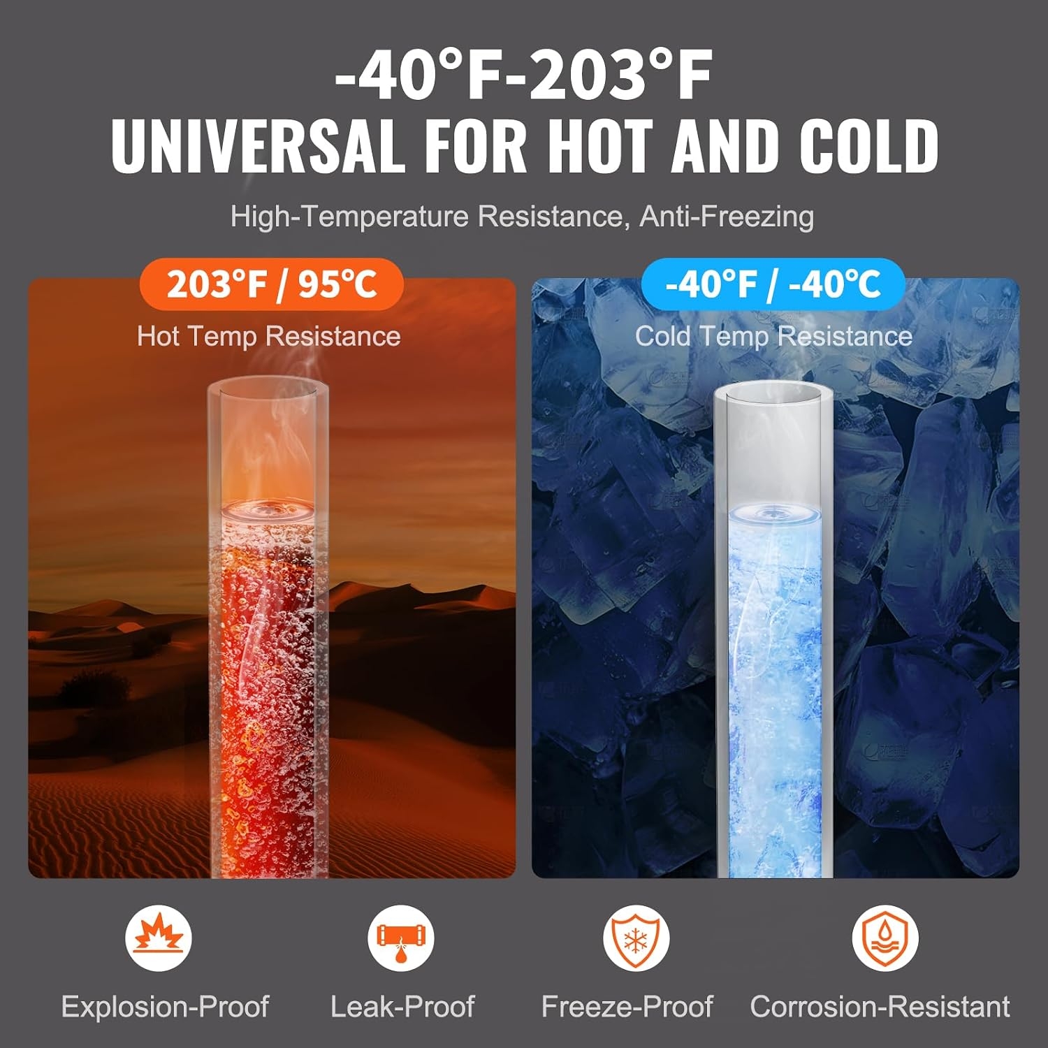 VEVOR Tubería PEX de 1/2 pulgada y 300 pies de longitud. Tubería flexible PEX-B para agua potable. Líneas de agua PEX para agua caliente/fría, fácil de restaurar. Azul. 3 VEVOR Tubería PEX de 1/2 pulgada y 300 pies de longitud. Tubería flexible PEX-B para agua potable. Líneas de agua PEX para agua caliente/fría, fácil de restaurar. Azul. – Vista 3