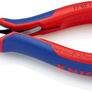 Knipex 77 02 135 H Pinza De Corte Diagonal Para Electrónica Con Filo De Corte De Metal Duro 135 Mm