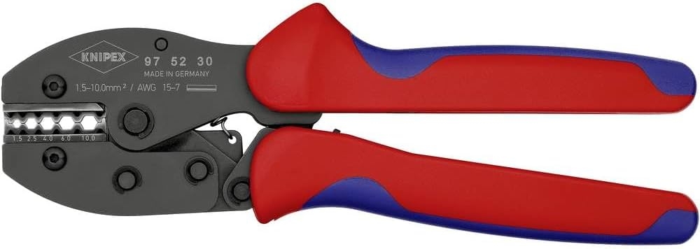 Knipex 97 52 30 1,5 - 4/6 10 Mm - Tenaza"PreciForce para no aislado Terminales 1 Knipex 97 52 30 1,5 - 4/6 10 Mm - Tenaza"PreciForce para no aislado Terminales