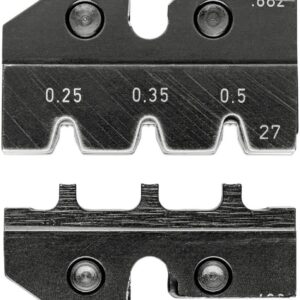 Knipex 97 49 27 Muere para crimpar conectores MQS