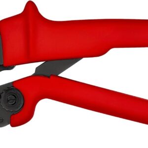 KNIPEX 97 52 05 SB Pinzas para engarzar terminales también para trabajar con las dos manos bruñido 250 mm
