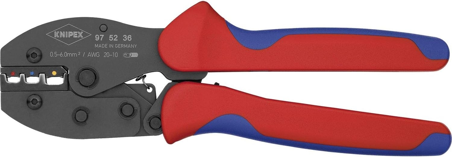 Knipex 975236 Pinza Ponchadora para Terminales Aislados Anulares para Tornillos 1 Knipex 975236 Pinza Ponchadora para Terminales Aislados Anulares para Tornillos