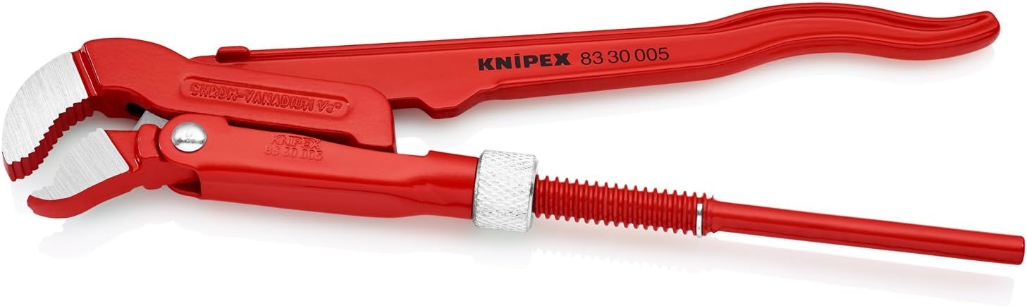 Knipex 83 30 020 Llave Para Tubos En Forma De S Recubierto De Pintura Pulverizada, Roja 540 Mm 3 Knipex 83 30 020 Llave Para Tubos En Forma De S Recubierto De Pintura Pulverizada, Roja 540 Mm – Vista 3