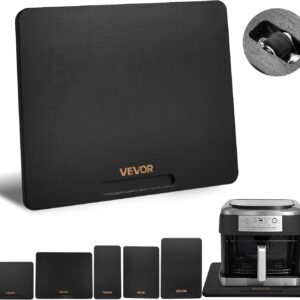 VEVOR - Deslizador para electrodomésticos, Mediano 13 x 16 Pulgadas, Bandeja Deslizante con Ruedas de Goma silenciosas y Mango Hueco, fácil de Limpiar, Bandeja rodante para cafetera, encimera de